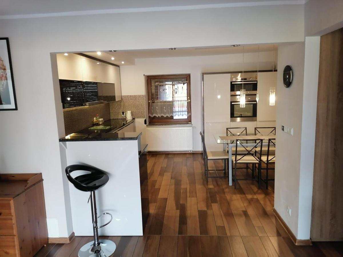 Apartamenty Pod Dzikowcem โบกุสชุฟ-กอร์เซ ภายนอก รูปภาพ